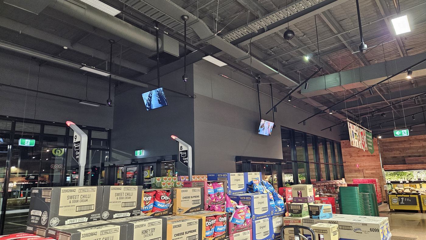 CCTV installation at a Dandenong commercial premises